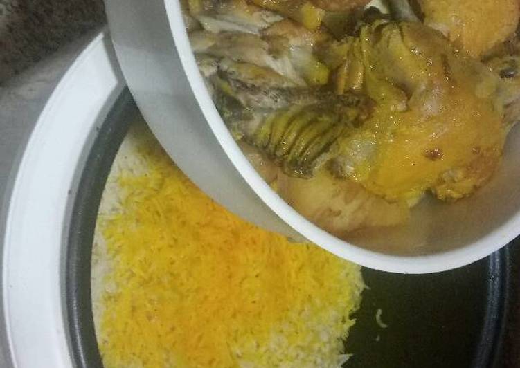 مندي الدجاج بالثوم