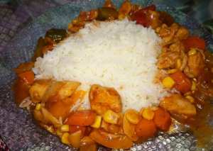 طريقة عمل الصيني بالدجاج والخضار