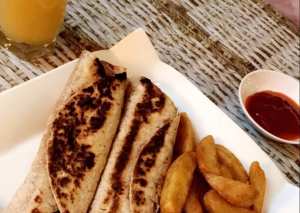 تورتيلا الدجاج 🌮