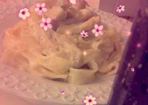 فوتشيني بالدجاج