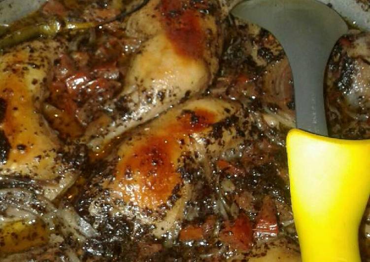 صينية دجاج بالفرن سهلة