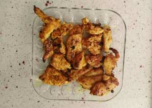 صدر دجاج بالكركم