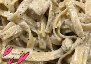 فوتشيني بالدجاج 😍