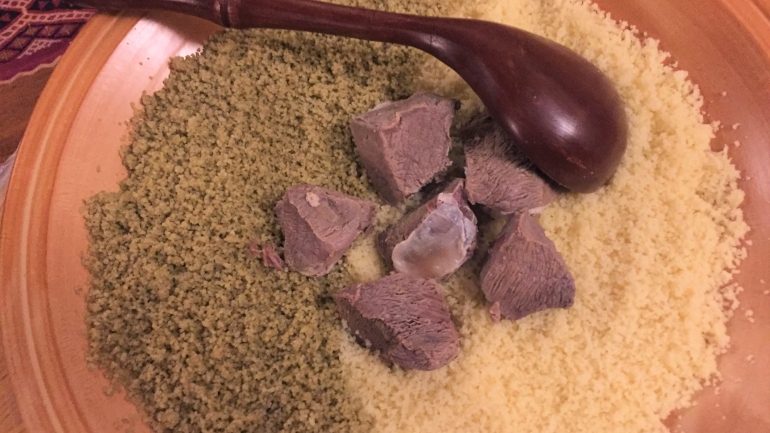 LE « OUCHOU SOUFER », LE COUSCOUS DE GHARDAÏA