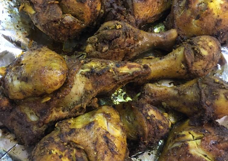 مندي الدجاج بالفرن