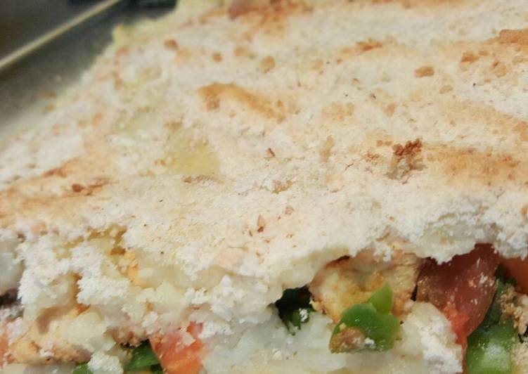 بوريه البطاطس بالدجاج