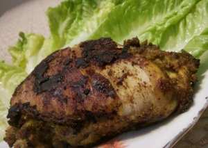 صدور فراخ مشويه بالثوم و الليمون