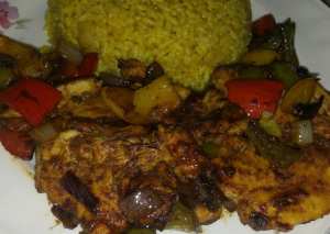 صدور دجاج مشويه