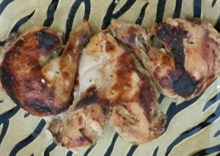 دجاج مشوي بالفرن