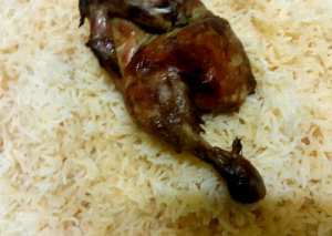 كبسة دجاج لذيذه☟