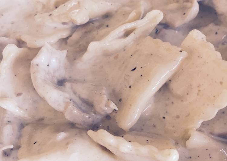 الفريدو بالدجاج والتورتليني