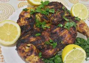 دجاجة مشوية ولا أطيب