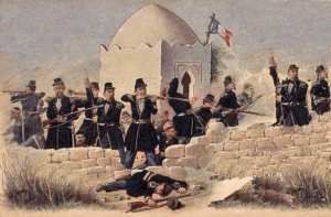 La bataille de Sidi-Brahim s'est déroulée du 23 au 26 septembre 1845 entre les troupes françaises et Abd El Kader. Elle dura 3 jours et 3 nuits.