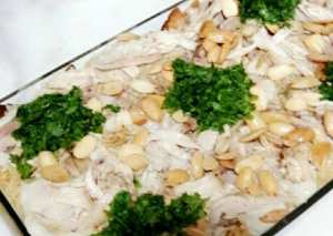 فتة دجاج😋😋