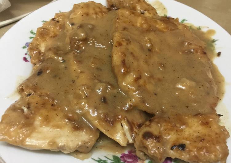 بيكاتا الدجاج بصوص الليمون🍗