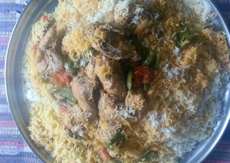 مدفون دجاج بطنجره الضغط