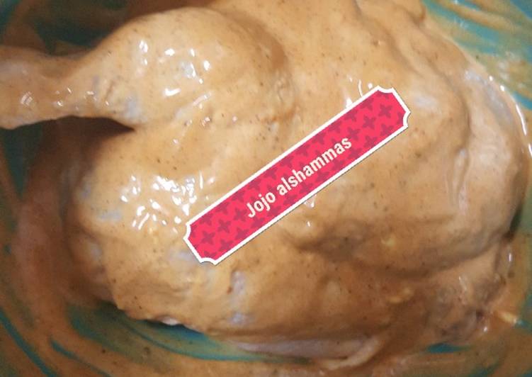 دجاج مشوي بتتبيلة الكاتشب ومايونيز 🍗