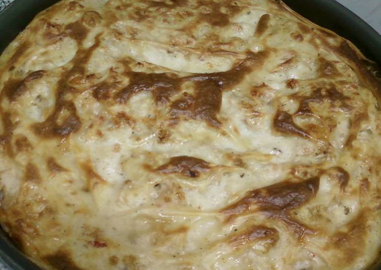 قرنبيط بالفراخ المعصجه او اللحمه المعصجه والباشميل