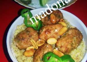 كفته الدجاج بالبرغل