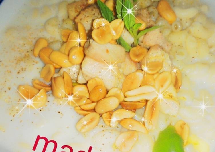 شاكريه المعكرونه ...مع شرحات الدجاج