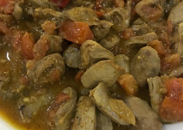 حمسة قلوب دجاج