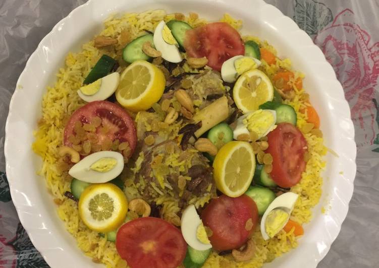 برياني اللحم او الدجاج 😋