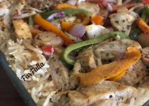 فاهيتا الدجاج بالأرز 🍗