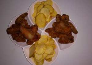 بروستد جوانح  الدجاج