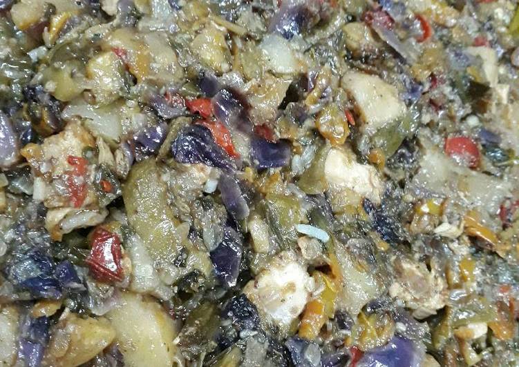 خضار بالدجاج🍗🍜🔆