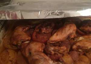 صينية دجاج في الفرن