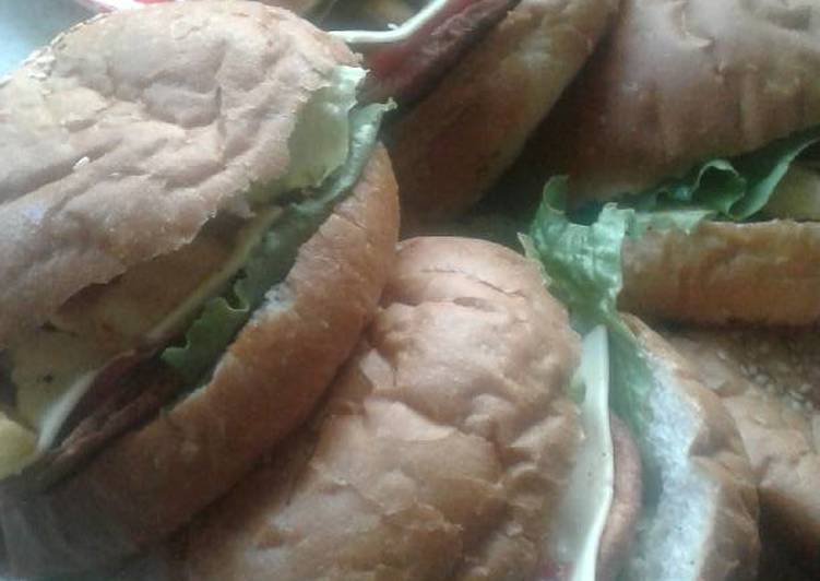 برغر الدجاج