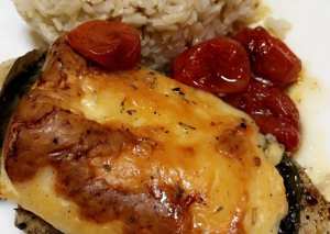 الدجاج بالحلوم و الريحان