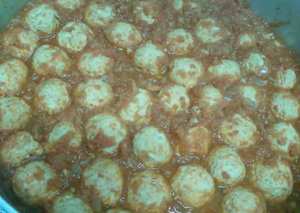 كفته صدور الدجاج بالصلصه