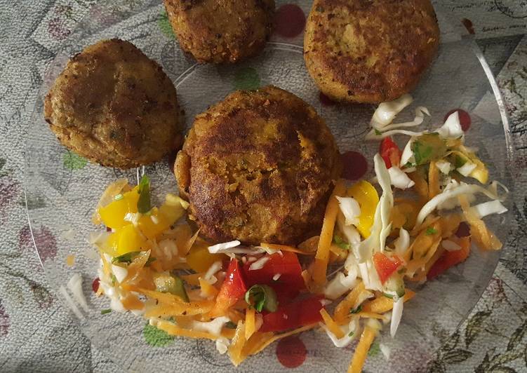 كفتة الدجاج والبطاطس