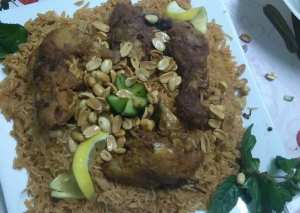 كبسة بطريقتي مع الدجاج المتبل