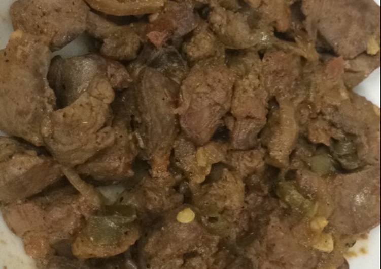 كبدة دجاج فنو