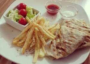 شاورما الدجاج