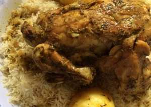 كبسه دجاج سريعه