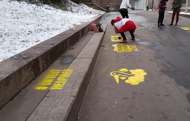 Planète - Strasbourg: Avec des graffs, Greenpeace veut alerter sur la pollution de l'air