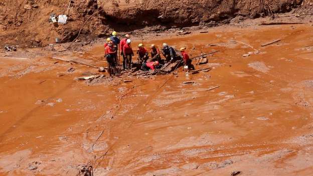 Brésil : les images choc de la rupture du barrage de Brumadinho