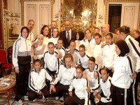 Réception à Constantine en l'honneur des footballeuses du FCC