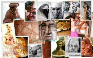 l'artiste peintre ouali boubkeur