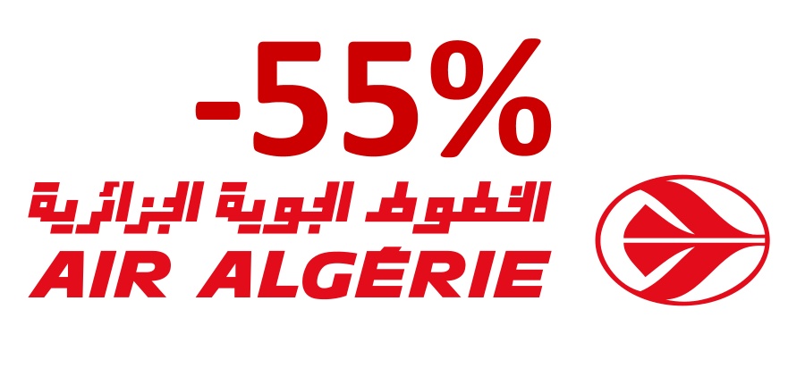 Air Algérie accorde 55% de réduction sur ses vols à l’étranger
