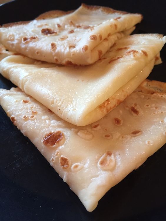 crêpes légères