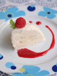 Glace à la meringue, sans sorbetière