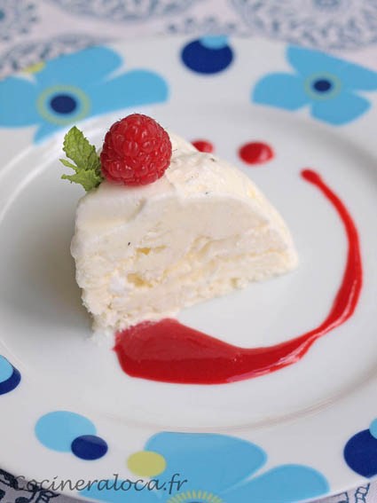 Glace à la meringue, sans sorbetière