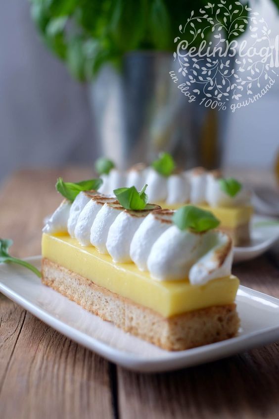 Tartelettes au citron meringuées