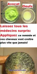 Laissez tous les médecins surpris: Appliquez ce remède et vos cheveux vont croître plus vite que jamais!