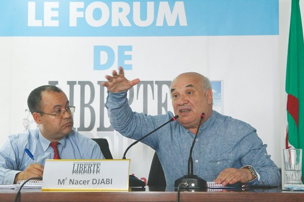 Algérie - NACER DJABI L’A DÉCLARÉ HIER “Le système s’est piégé avec le 5e mandat”