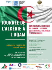 Journée de l’Algérie à l’UQAM